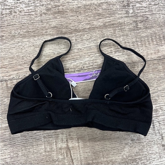 NWT ISLAY Bra Scoopneck t-shirt ready in Black Size Small - Picture 2 of 2